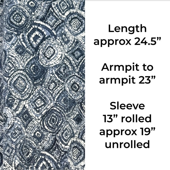 Christopher & Banks Roll Sleeve Top - Picture 5 of 16